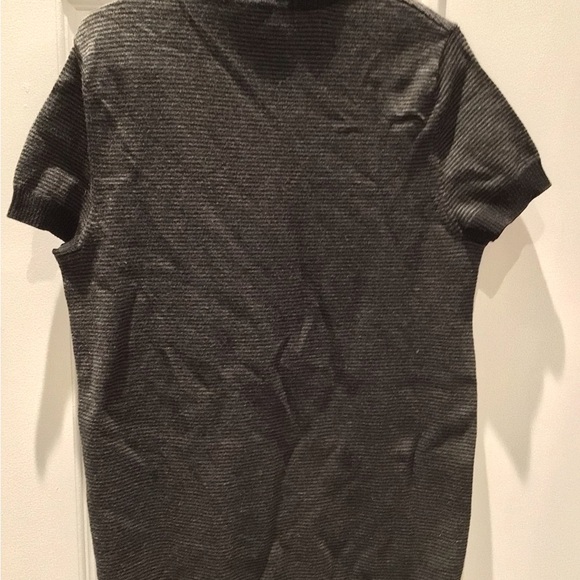 Tristan - short sleeves stripped turtleneck - Picture 2 of 6